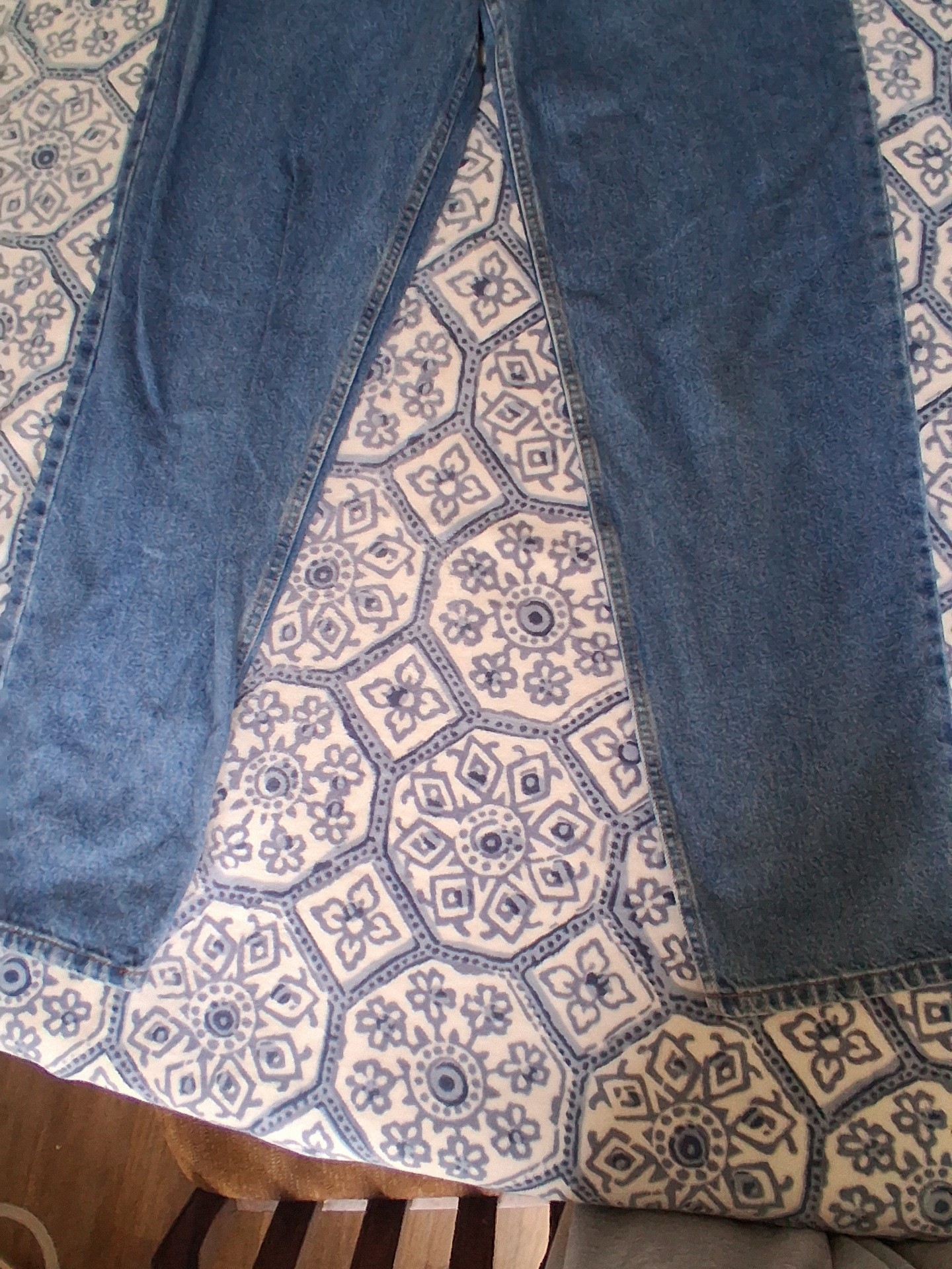 Lucky Brand HighRise Straight Leg Jeans In Blue Denim